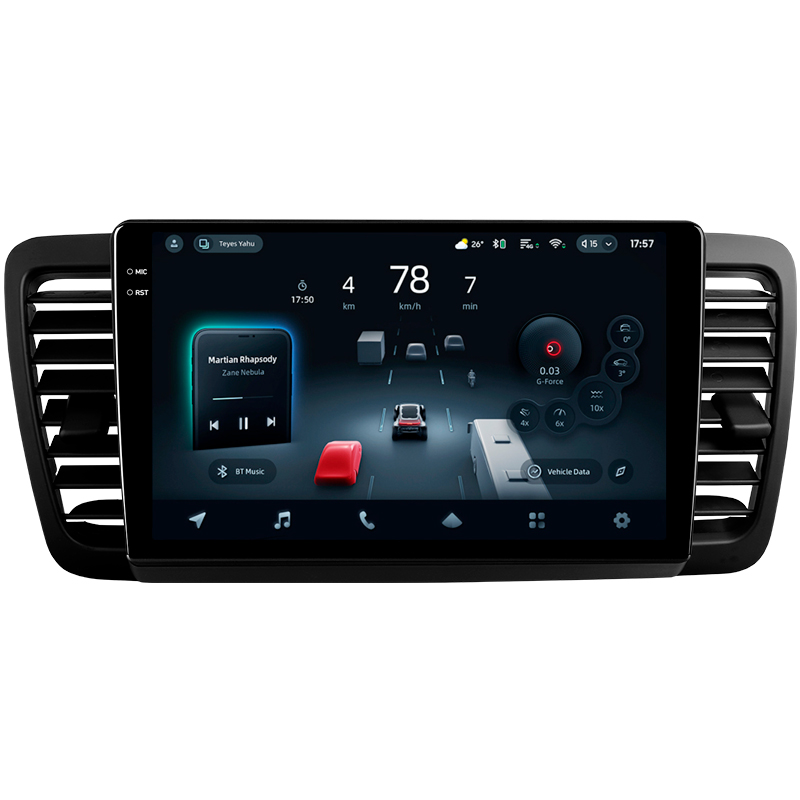 Android head unit Teyes CC4 Pro 12+256 Gb Subaru Outback 3 Legacy 4 2003-2009 9" 2k (L1)