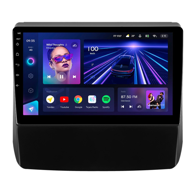 Android head unit Teyes CC3 4+32 Gb Subaru Forester 5 2018-2023 9"