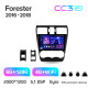 Android head unit Teyes CC3 6+128 Gb with 360° surround view° Subaru Forester SJ 2015-2018 9" 2k
