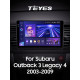 Android head unit Teyes CC3 4+32 Gb Subaru Outback 3 Legacy 4 2003-2009 9" 2k