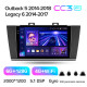 Android head unit Teyes CC3 6+128 Gb with 360° surround view° Subaru Outback 5 2014-2018 Legacy 6 2014-2017 9" 2k (L1)