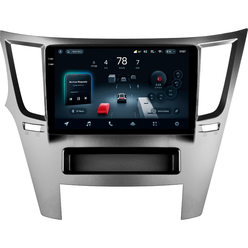 Android head unit Teyes CC4 Pro 8+128 Gb Subaru Outback 4 Legacy 5 2009-2014 9" 2k