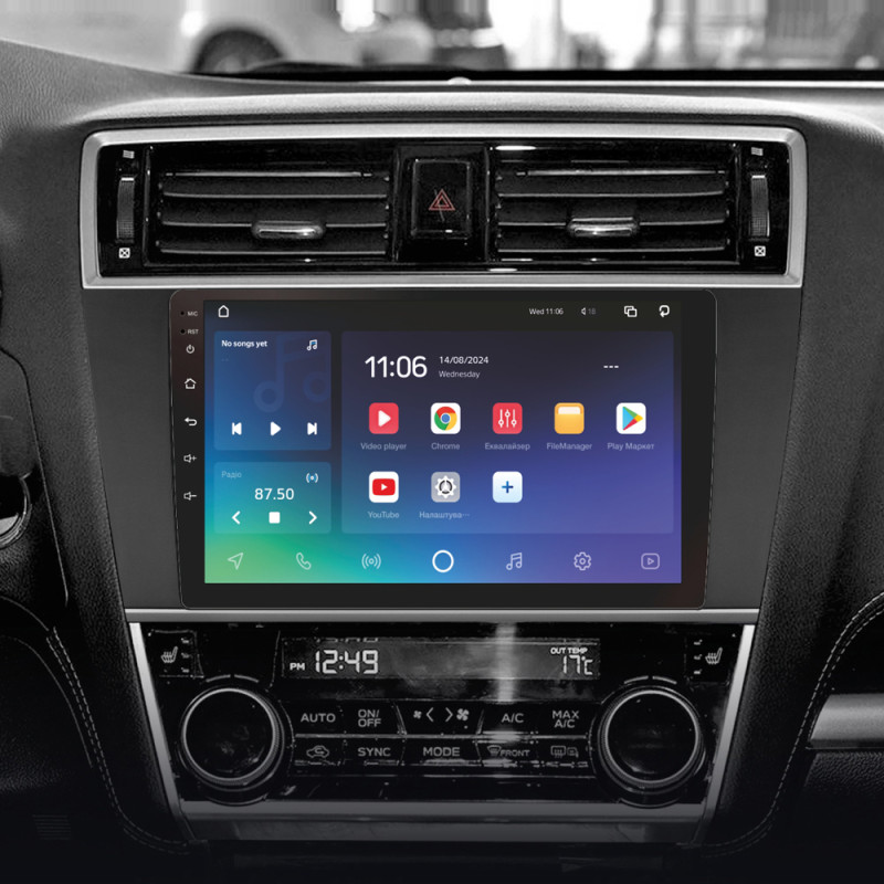 Android head unit SIGMA X9432 ANDROID 10 4+32 Gb 4G DSP Subaru Outback 5 2014-2018 Legacy 6 2014-2017 9" (L1)