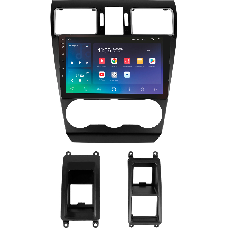 Android head unit SIGMA X9432 ANDROID 10 4+32 Gb 4G DSP Subaru Forester SJ 2015-2018 9"