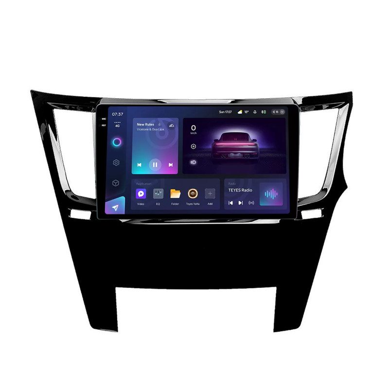Android head unit Teyes CC3 4+64 Gb Subaru Outback 4 Legacy 5 2009-2014 Black 9" 2k