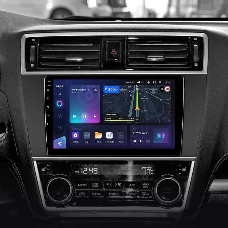 Android head unit Teyes CC3L 4+64 Gb Subaru Outback 5 2014-2018 Legacy 6 2014-2017 9" (L1)