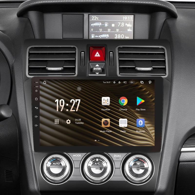 Android head unit SIGMA S9432 ANDROID 10 4+32 Gb 4G DSP Subaru Forester SJ 2015-2018 9"