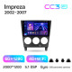 Android head unit Teyes CC3 6+128 Gb with 360° surround view° Subaru Impreza GD GG 2002-2007 9" 2k