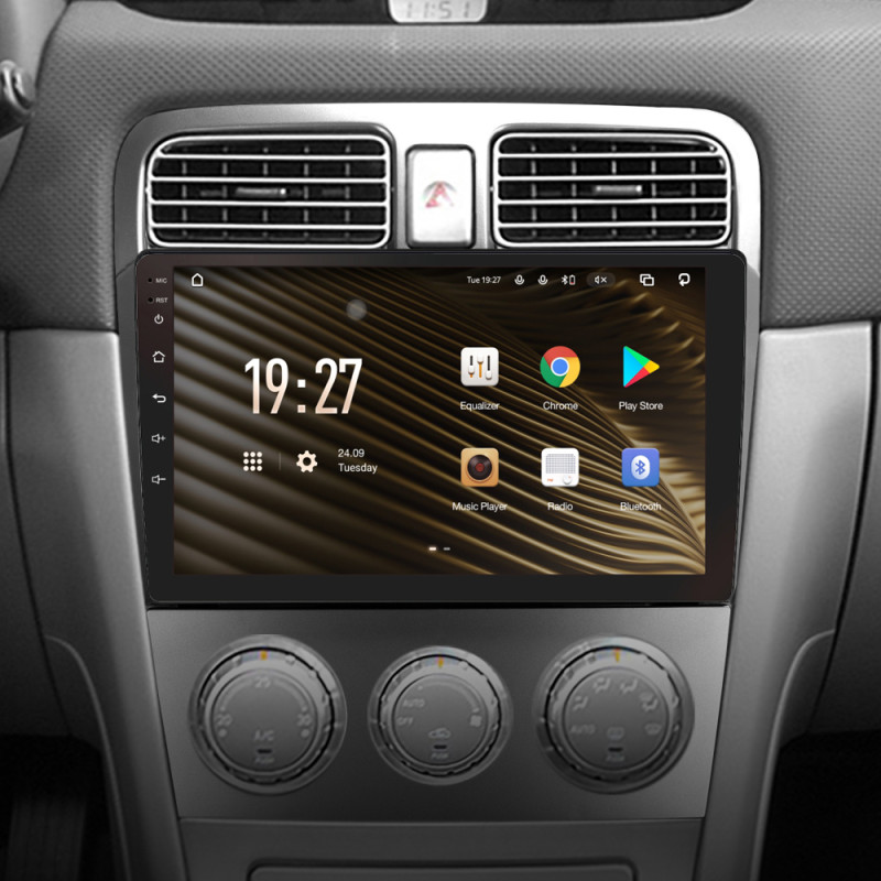Android head unit SIGMA S9432 ANDROID 10 4+32 Gb 4G DSP Subaru Forester SG 2002-2008 9"