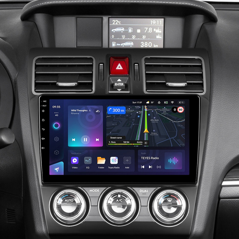 Android head unit Teyes CC3L 4+64 Gb Subaru Forester SJ 2015-2018 9"