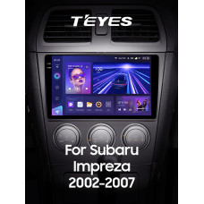 Android head unit Teyes CC3 4+64 Gb Subaru Impreza GD GG 2002-2007 9" 2k