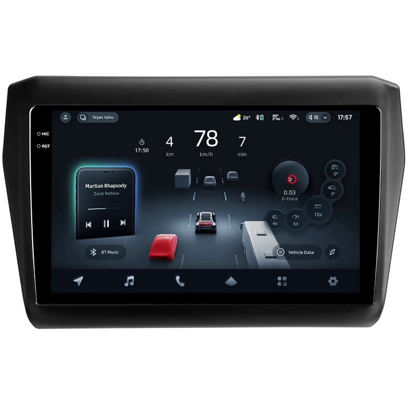 Android head unit Teyes CC4 Pro 8+128 Gb Suzuki Swift 5 2016-2020 9" 2k
