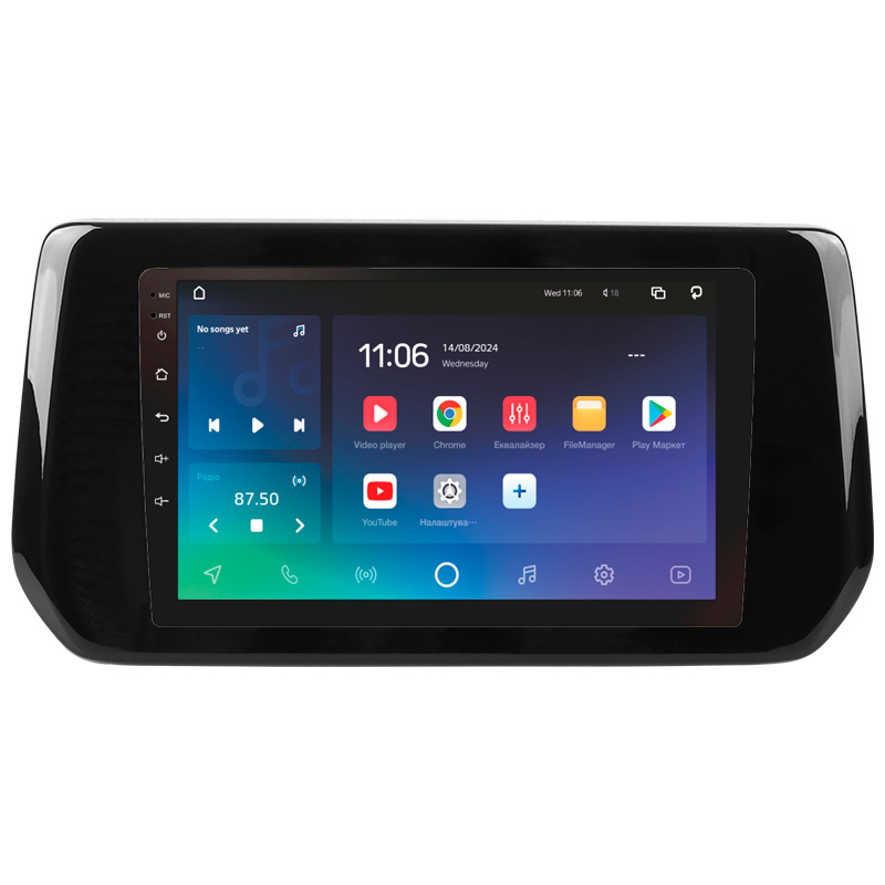 Android head unit SIGMA X9432 ANDROID 10 4+32 Gb 4G DSP Suzuki Swift 6 2023 9" (L1)