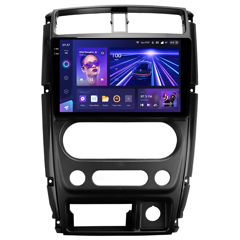 Android head unit Teyes CC3 6+128 Gb Suzuki Jimny 3 2005-2019 9" 2k