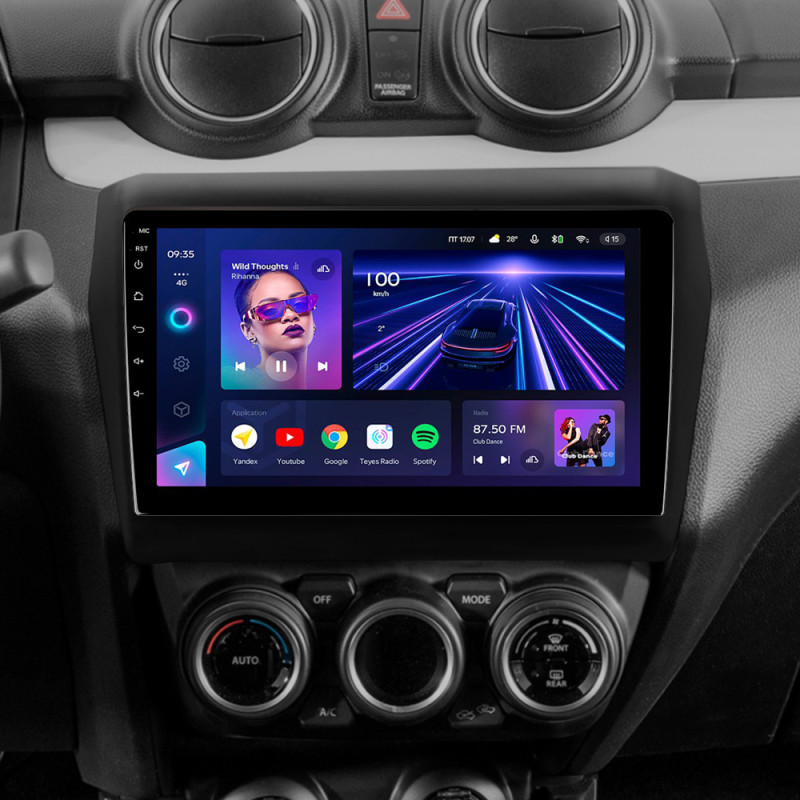 Android head unit Teyes CC3 4+32 Gb Suzuki Swift 5 2016-2020 9"