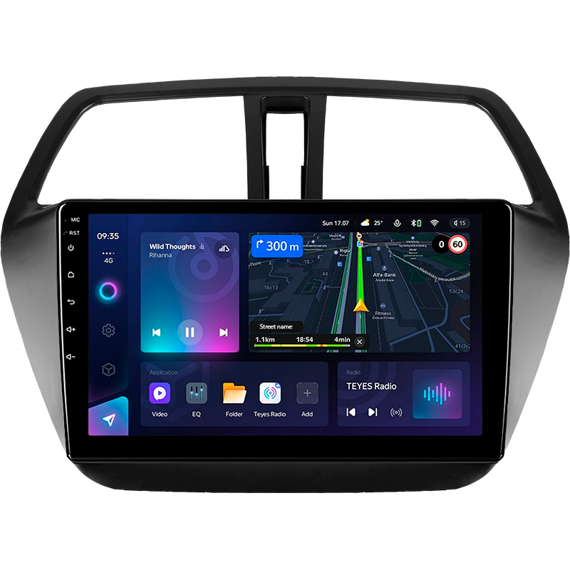 Android head unit Teyes CC3L 4+64 Gb Suzuki SX4 2 S-Cross 2012-2016 9"