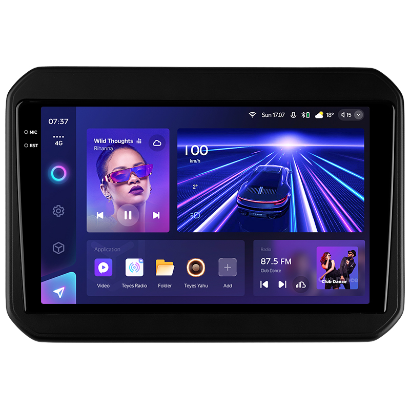Android head unit Teyes CC3 4+64 Gb Suzuki Ignis 2016-2020 9" 2k