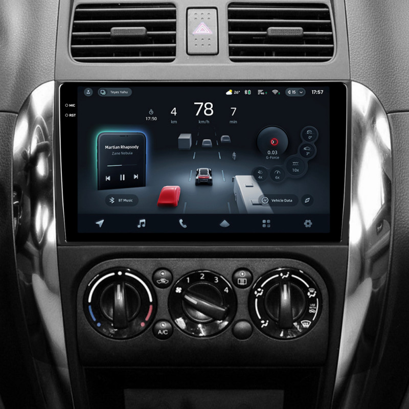 Android head unit Teyes CC4 Pro 8+128 Gb Suzuki SX4 1 2006-2014 9" 2k