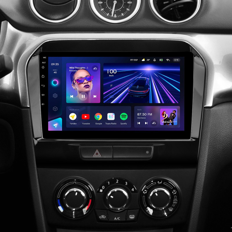 Android head unit Teyes CC3 4+32 Gb Suzuki Vitara 4 2014-2018 9"