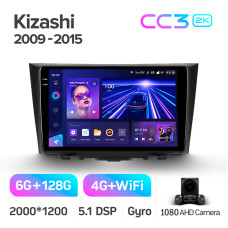 Android head unit Teyes CC3 6+128 Gb Suzuki Kizashi 2009-2015 9" 2k