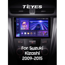 Android head unit Teyes CC3 6+128 Gb with 360° surround view° Suzuki Kizashi 2009-2015 9" 2k