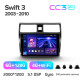 Android head unit Teyes CC3 6+128 Gb with 360° surround view° Suzuki Swift 3 2003-2010 10" 2k