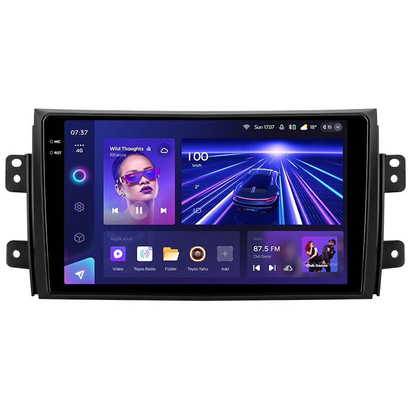 Android head unit Teyes CC3 6+128 Gb Suzuki SX4 1 2006-2014 9" 2k