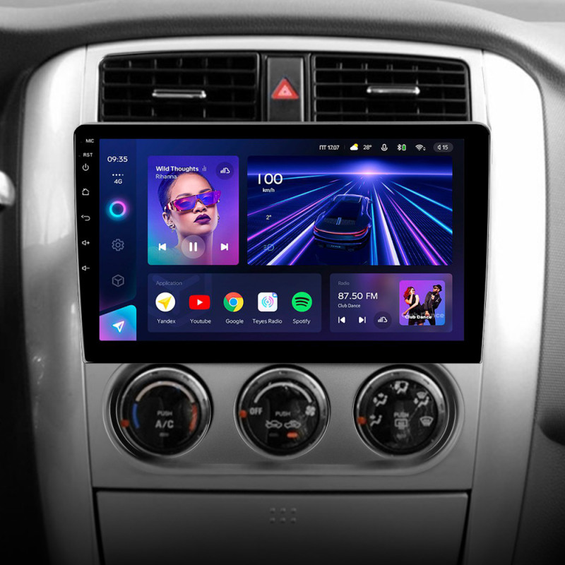 Android head unit Teyes CC3 4+32 Gb Suzuki Liana 1 2004-2008 9"