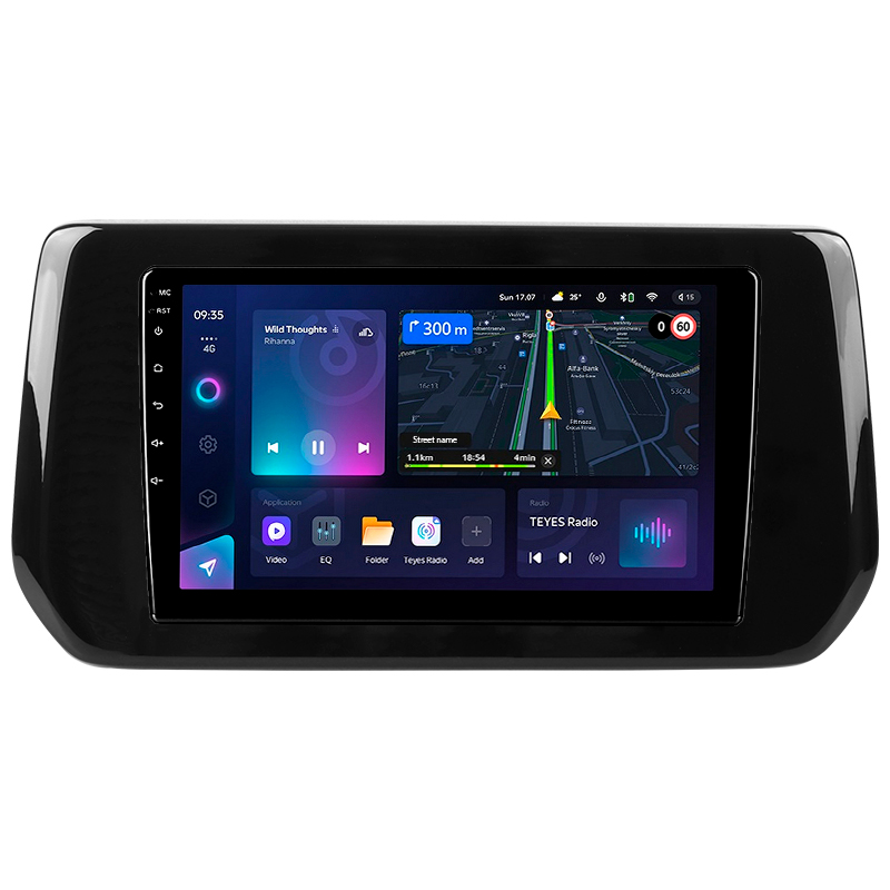Android head unit Teyes CC3L 4+32 Gb Suzuki Swift 6 2023 9" (L1)