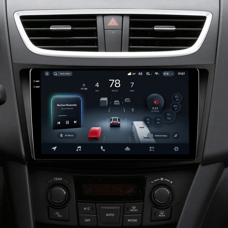 Android head unit Teyes CC4 Pro 8+128 Gb Suzuki Swift 4 2011-2017 9" 2k