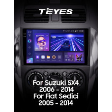 Android head unit Teyes CC3 6+128 Gb Suzuki SX4 1 2006-2014 9" 2k