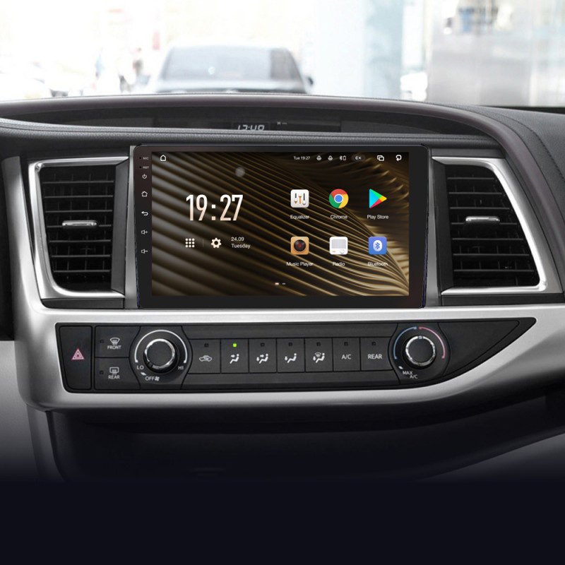 Android head unit SIGMA S10432 ANDROID 10 4+32 Gb 4G DSP Toyota Highlander 3 XU50 2013-2018 10" (L1)