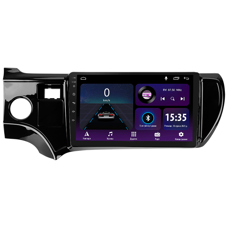 Štátní multimédia systém SIGMA E9232 ANDROID 10 2+32 GB pro Toyota Aqua (levá řízení) 2011–2017, 9