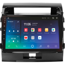 Android head unit SIGMA X10432 ANDROID 10 4+32 Gb 4G DSP Toyota Land Cruiser 11 200 (F1) 2007-2015 10"