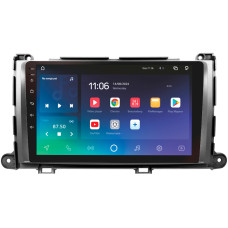 Android head unit SIGMA X9432 ANDROID 10 4+32 Gb 4G DSP Toyota Sienna 3 XL30 2010 - 2014 9"