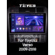 Android head unit Teyes CC3 6+128 Gb Toyota Verso R20 2009-2018 (F1) 9" 2k