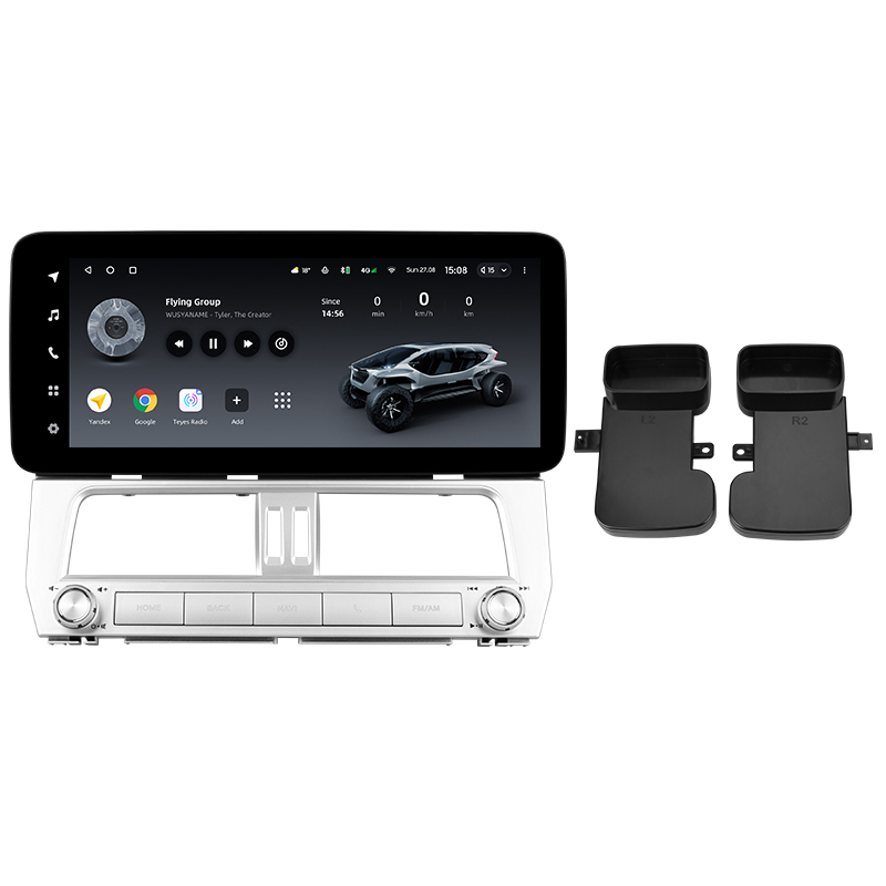 Android head unit Teyes LUX ONE 4+32 Gb Toyota Land Cruiser Prado 150 2018-2020 12.3" (L3)