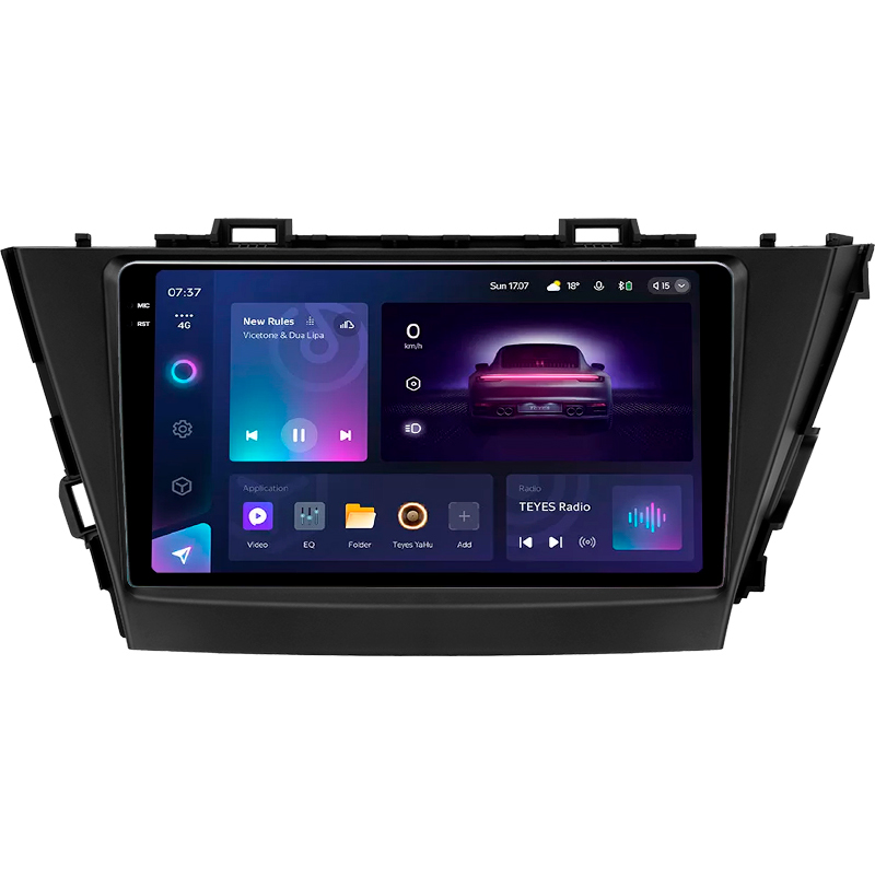 Android head unit Teyes CC3 6+128 Gb Toyota Prius Plus V Alpha (Left hand drive) 2012-2017 9" 2k (L1)