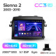 Android head unit Teyes CC3 4+64 Gb Toyota Sienna 2 II XL20 2003-2010 9" 2k