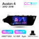 Android head unit Teyes CC3 4+32 Gb Toyota Avalon 4 IV XX40 2012 - 2018 9" 2k (L1)
