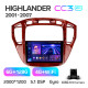Android head unit Teyes CC3 6+128 Gb Toyota Highlander 1 XU20 2001-2007 9" 2k (L1)