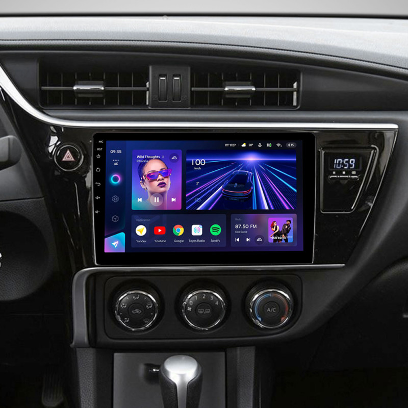 Štátní magnetofon Teyes CC3 4+32 GB pro Toyota Corolla (11. generácia, 2017–2018), 10