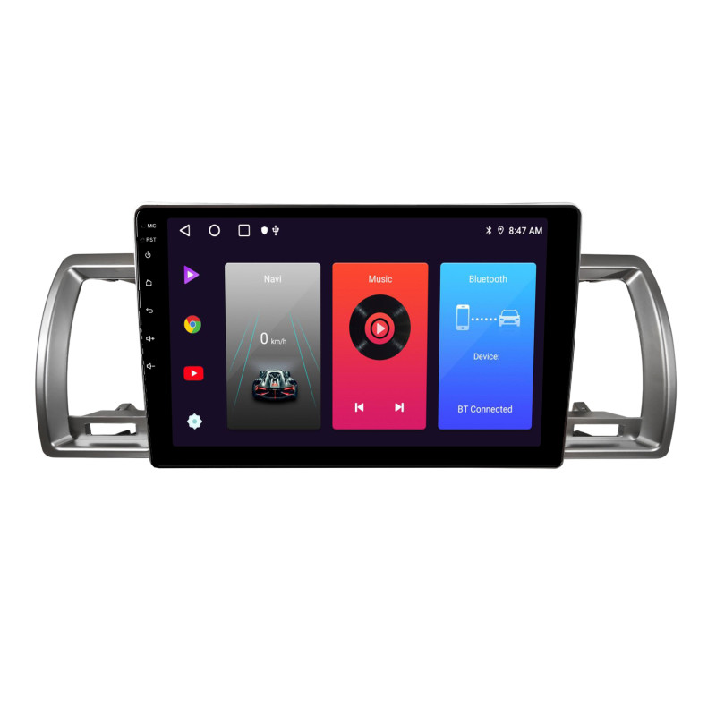 Android head unit SIGMA F10216 ANDROID 10 2+32 Gb Toyota Hiace 2013-2018 10"