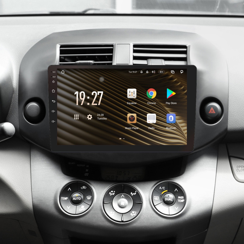Android head unit SIGMA S10432 ANDROID 10 4+32 Gb 4G DSP Toyota RAV4 3 XA30 (F2) 2005-2013 10"