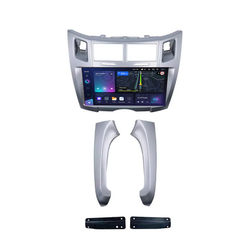 Android head unit Teyes CC3L 4+64 Gb Toyota Yaris Vizi 2005-2012 9"