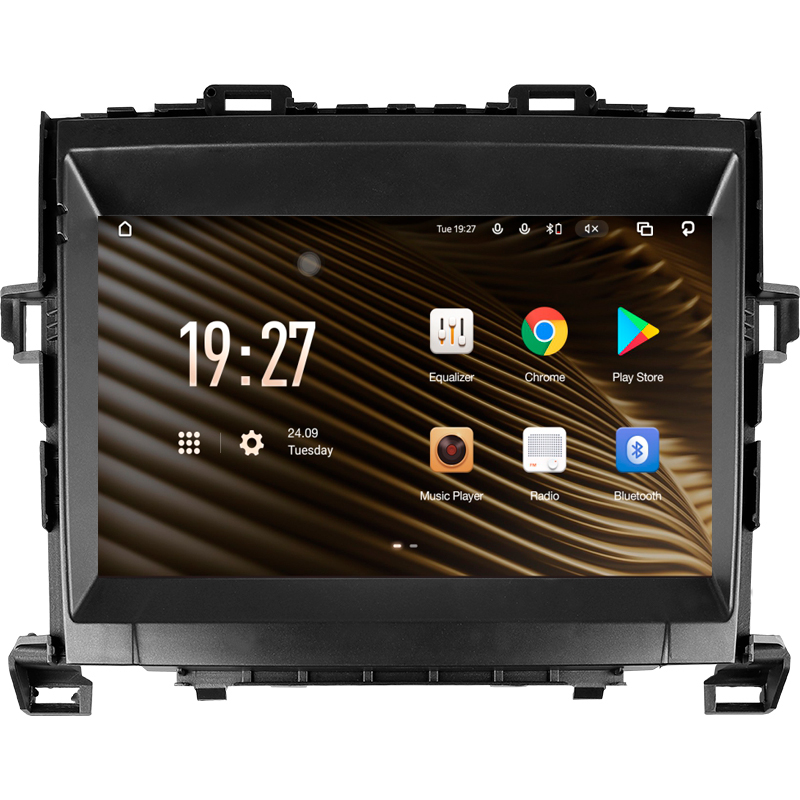 Android head unit SIGMA S9432 ANDROID 10 4+32 Gb 4G DSP Toyota Alphard H20 2008-2014 9"