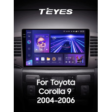 Android head unit Teyes CC3 4+32 Gb Toyota Corolla 9 E120 2004-2006 9" 2k