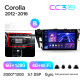 Android head unit Teyes CC3 6+128 Gb with 360° surround view° Toyota Corolla 11 2012-2016 (B) 10" 2k