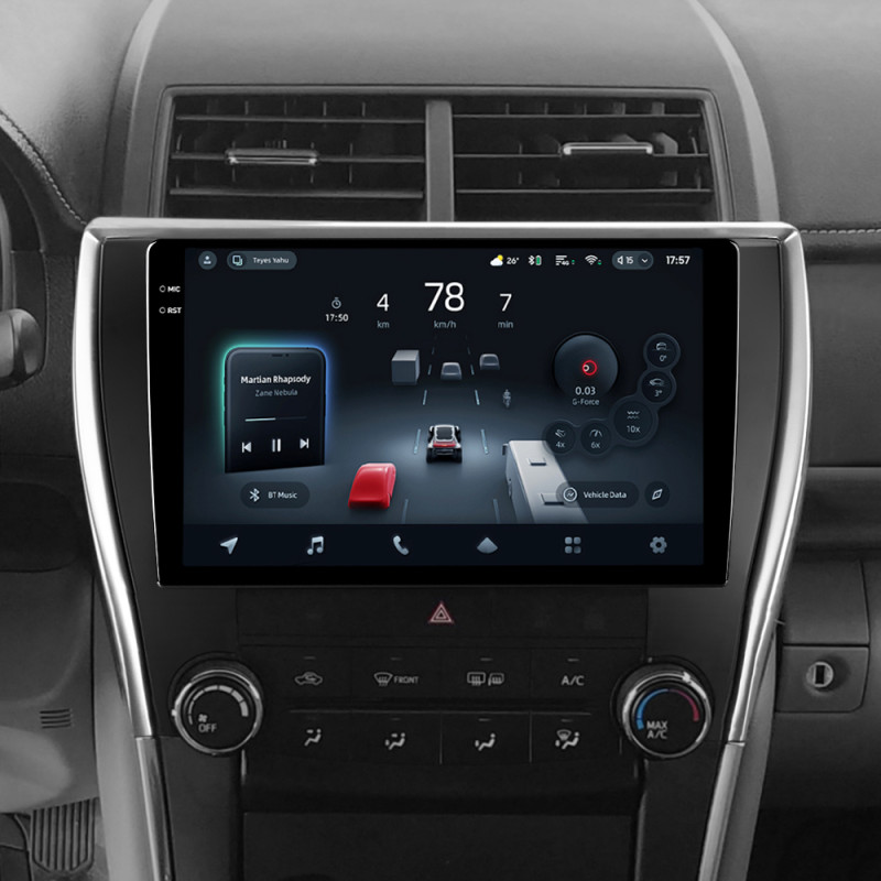 Android head unit Teyes CC4 Pro 12+256 Gb Toyota Camry 7 XV 50 55 North America 2014-2017 (B) 10" 2k