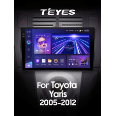 Android head unit Teyes CC3 6+128 Gb with 360° surround view° Toyota Yaris XP90 2005-2012 (F1) 9" 2k